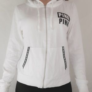 Victoria’s Secret zip up hoodie. size medium.